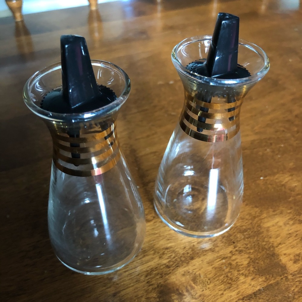 Vintage Pyrex Salt and Pepper Shakers